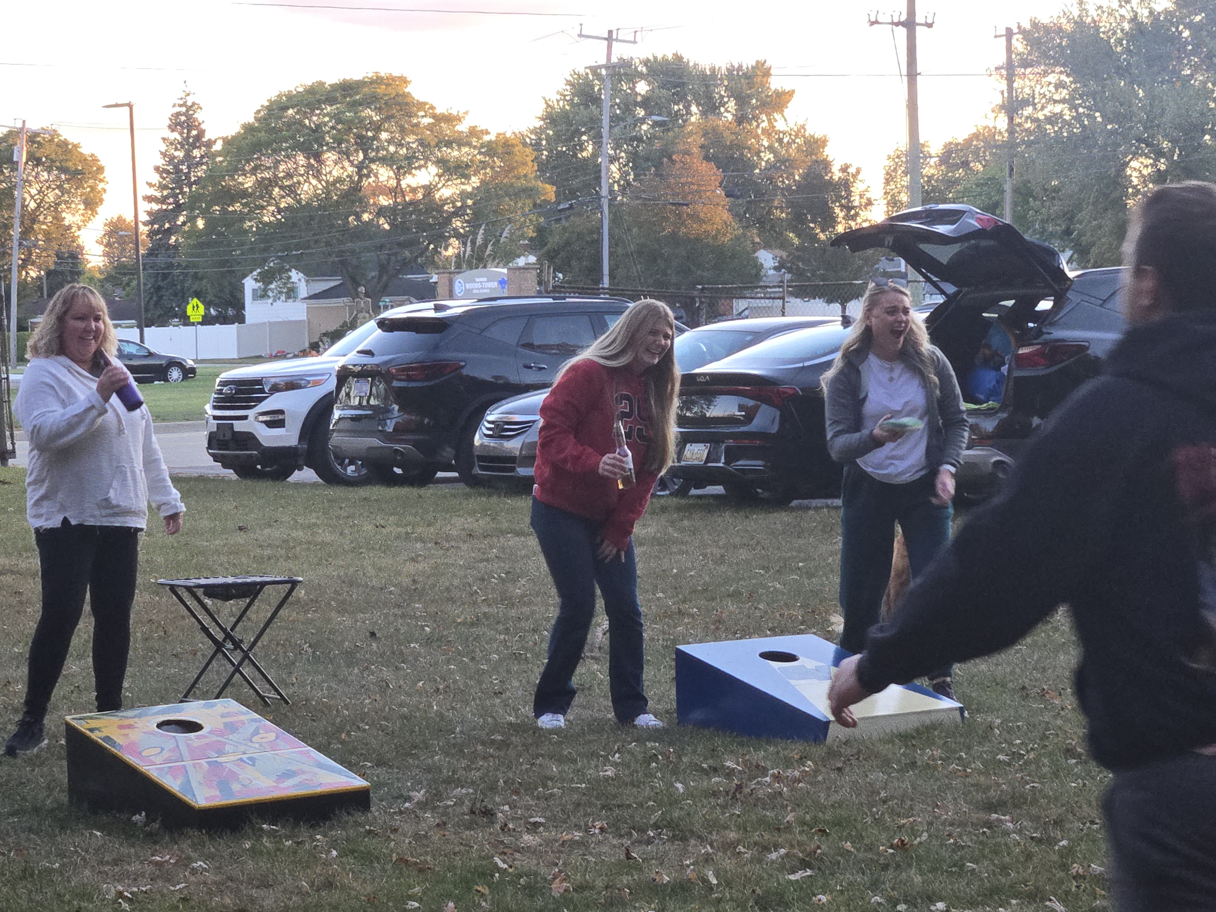 Fundraiser event preparations